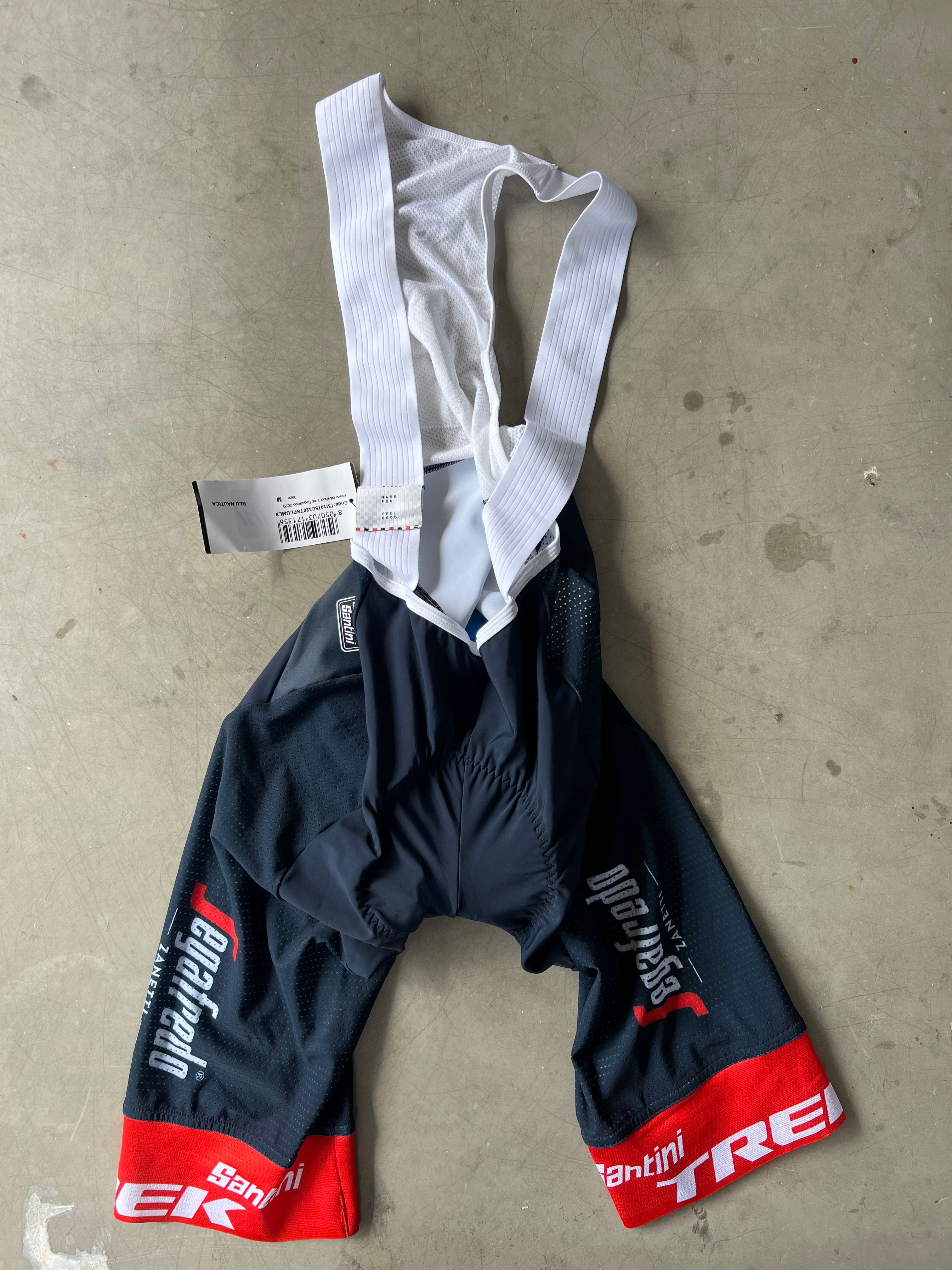 Trek Segafredo | Santini Bundle - Summer Jersey and Bibs | White