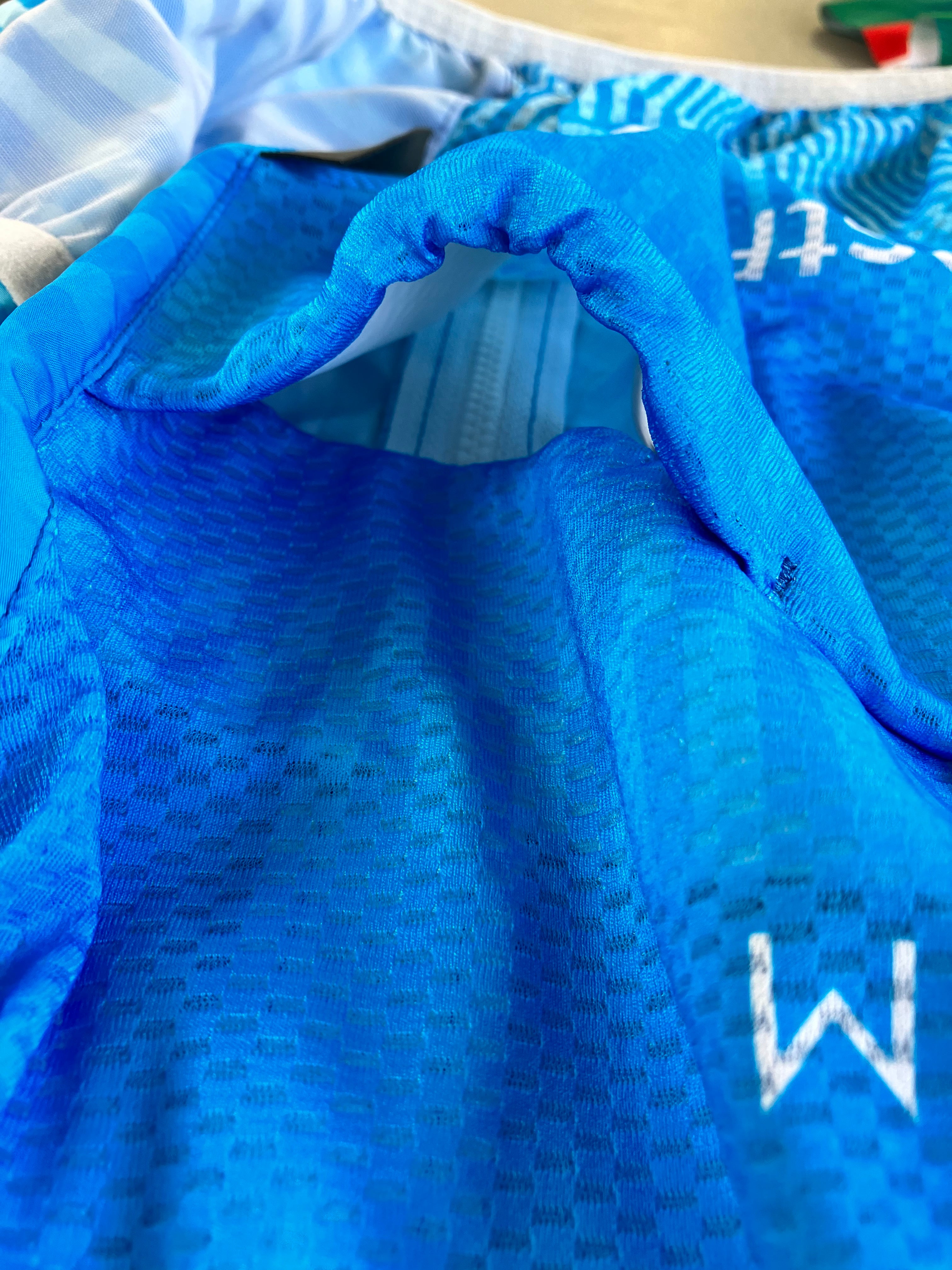 Eolo | Gobik Bundle - Jersey, Bibs, Gilet, Cap & Gloves | Blue, with BK buns | S | Rider-Issued Pro Team Kit