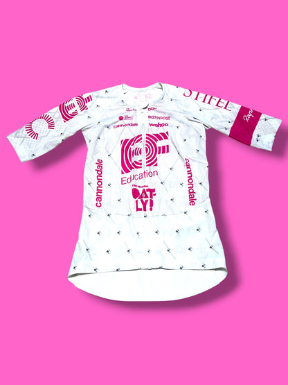EF 2025 Women's Flyweight Jersey Giro d'Italia - White Switch-Out | Women's Pro Kit