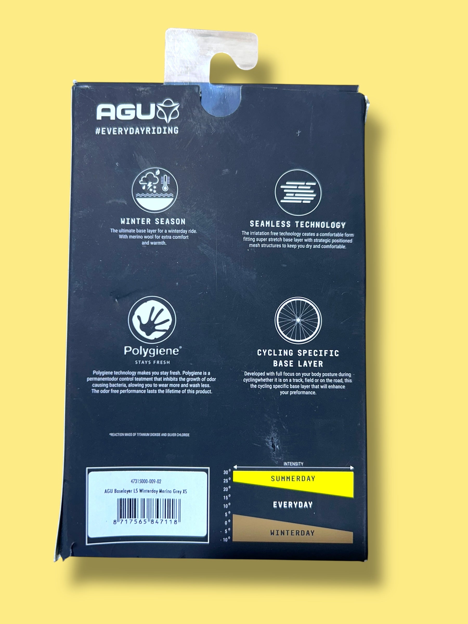 Base Layer Winter Thermal Long Sleeve Rider Issued | Jumbo Visma Lease-A-Bike  | Agu | Pro Cycling Kit