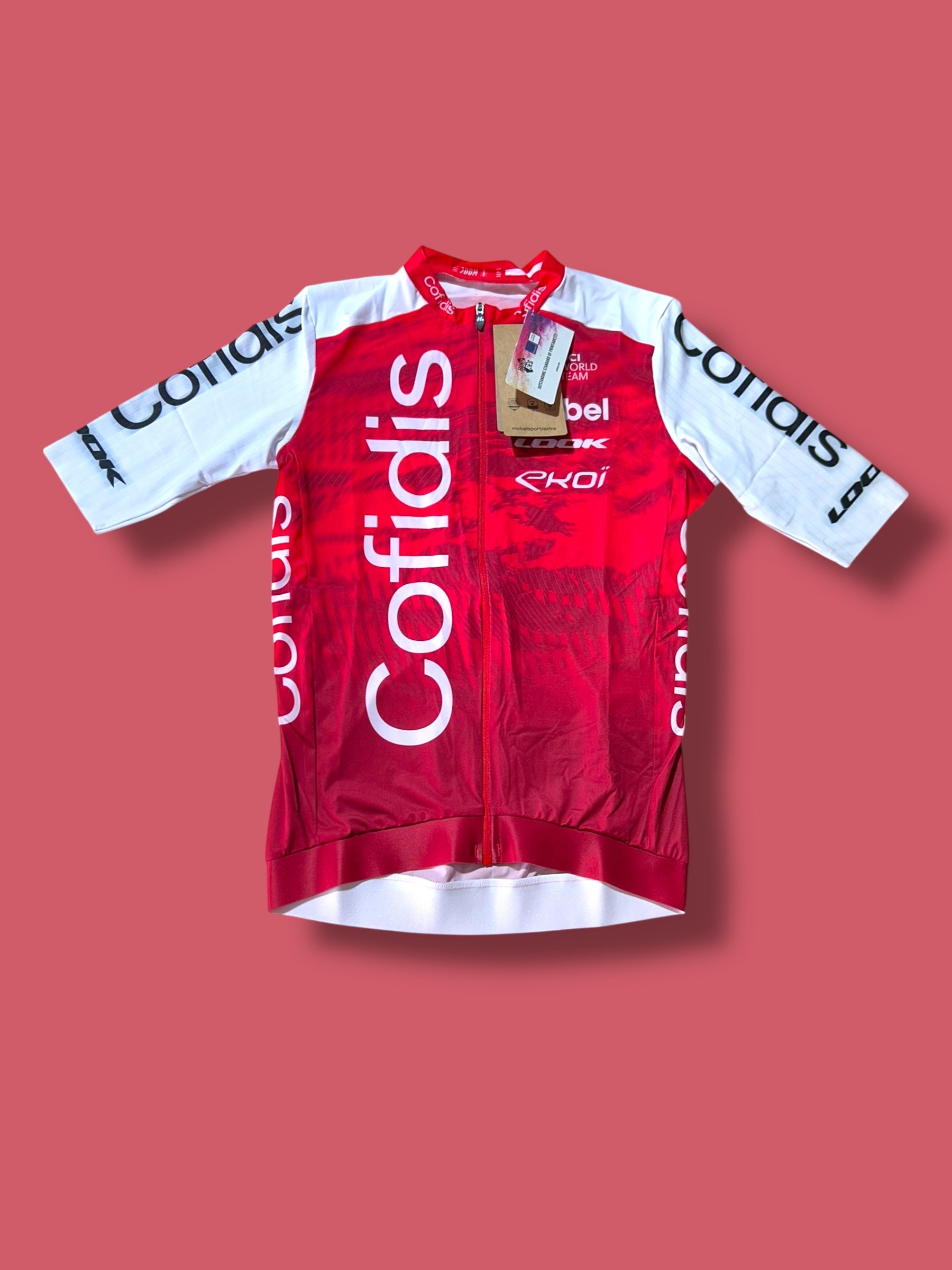 Aero Jersey Team Issue Road Racing |  Mobel |  Cofidis| Pro Cycling Kit