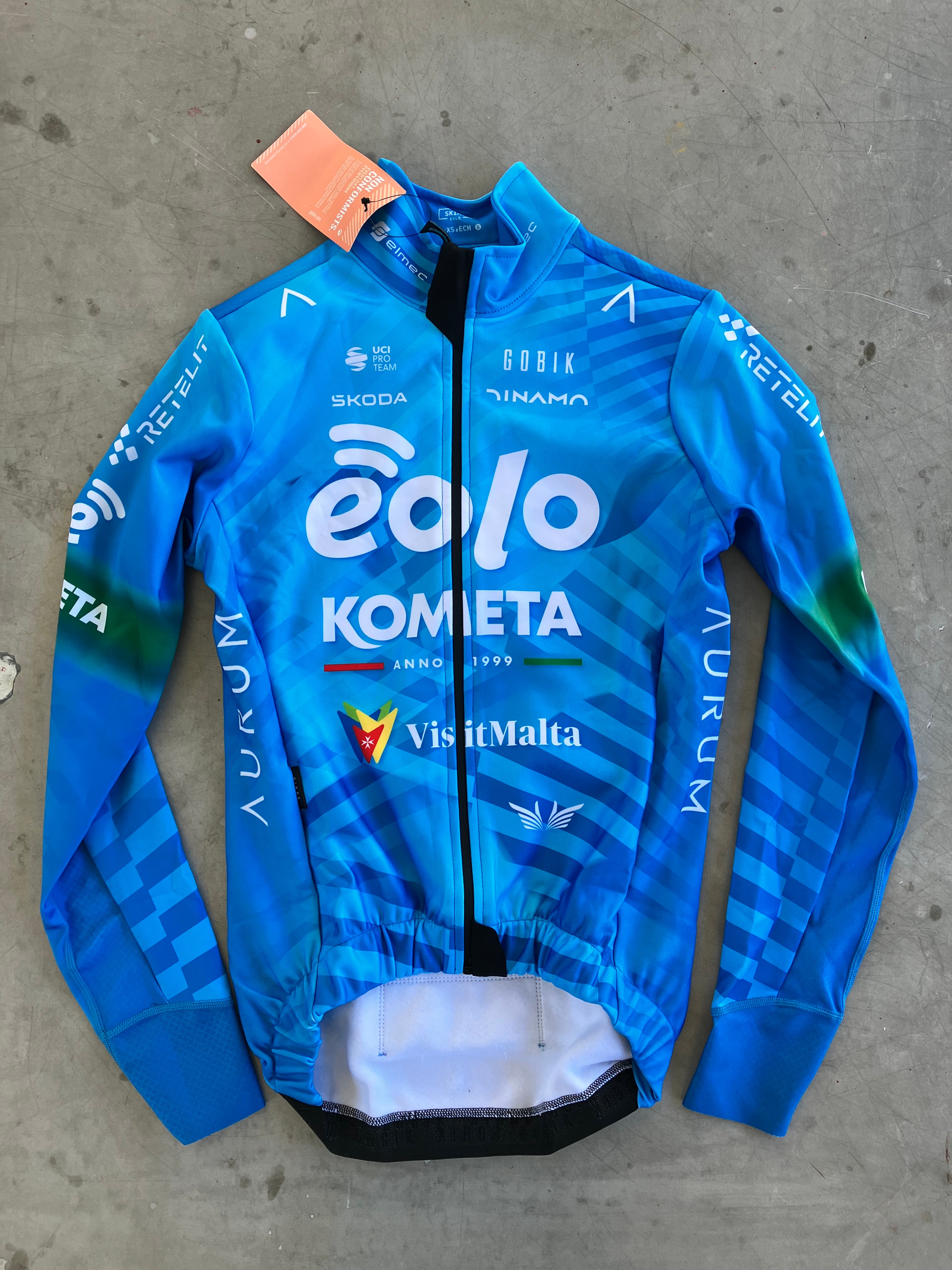 Eolo | Gobik Deep Winter Jacket | Blue | Rider-Issued Pro Team Kit