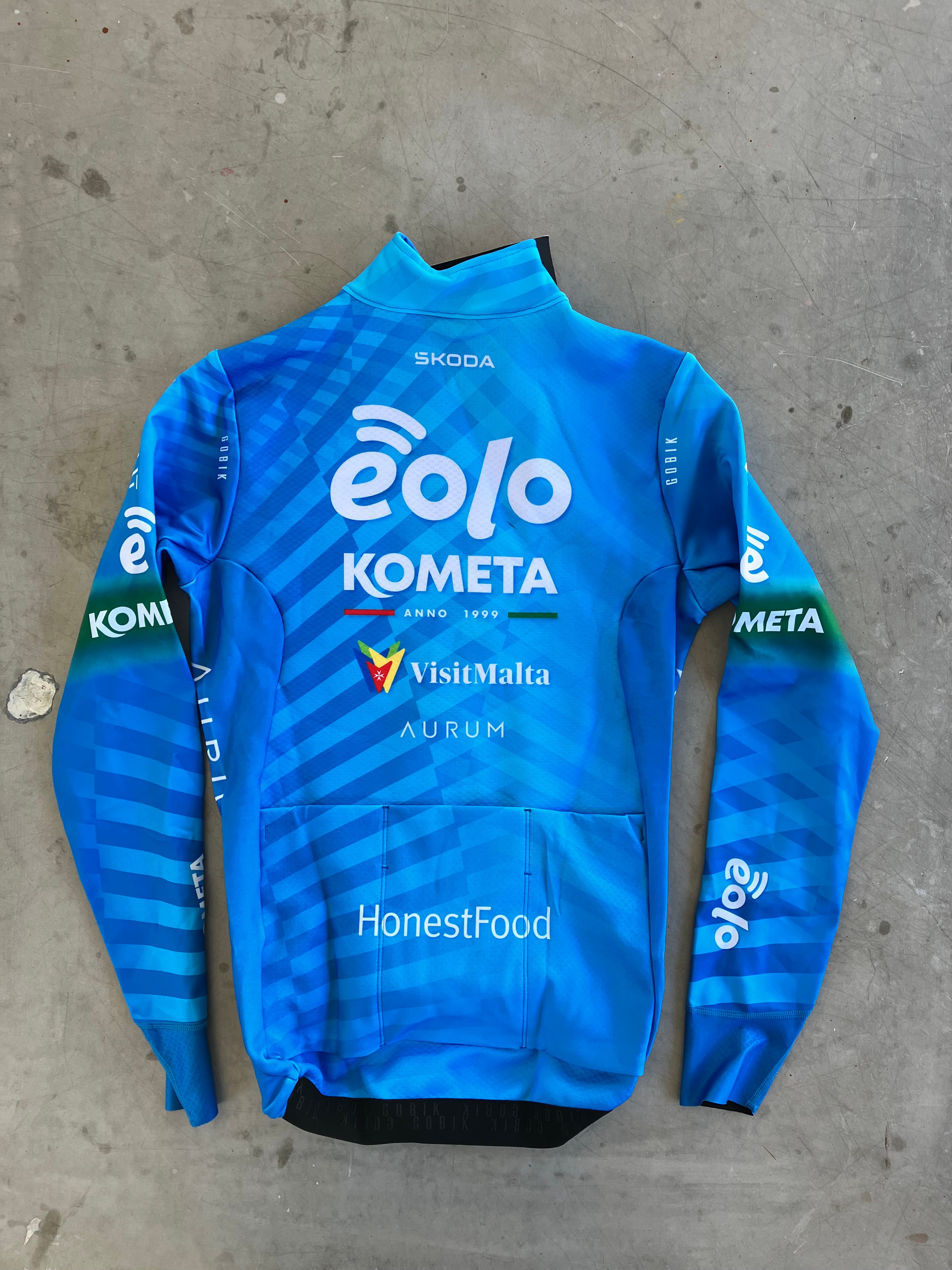 Eolo | Gobik Deep Winter Jacket | Blue | Rider-Issued Pro Team Kit