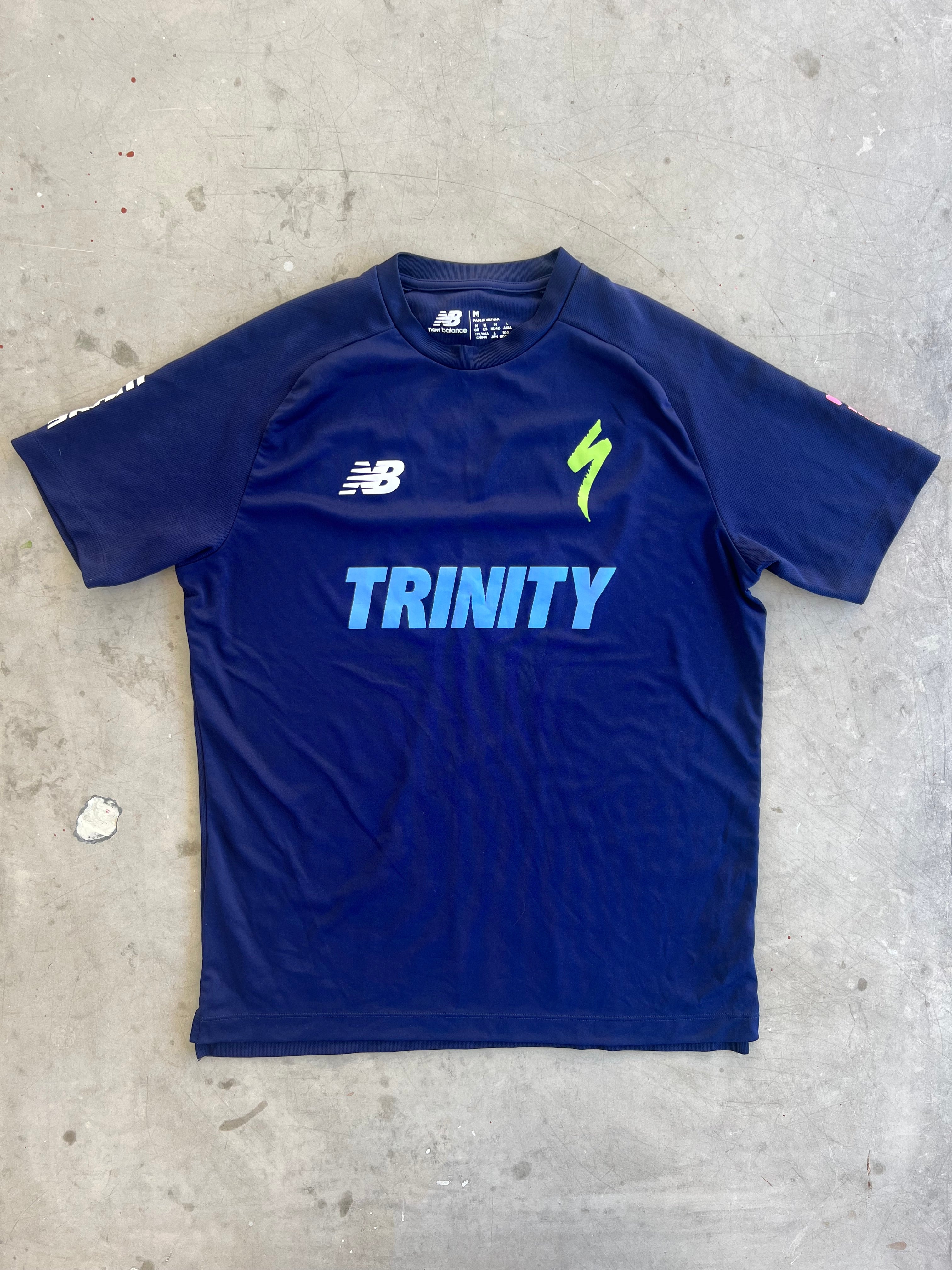 Trinity | New Balance Men's Casual Technical T-Shirt | Navy | M | Team Issued Casual Kit