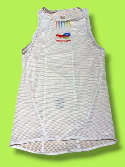 Base Layer Sleeveless Summer |Total Energies |BioRacer  Pro Cycling Kit