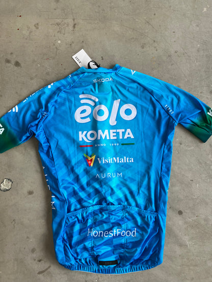 Eolo | Gobik Short Sleeve Jersey | Blue | L | Rider-Issued Pro Team Kit