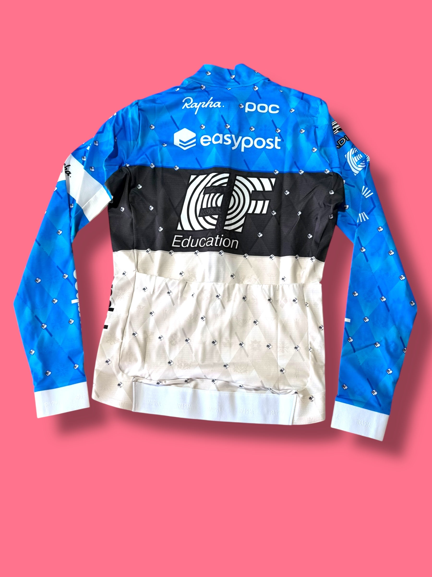 Long Sleeve Pro Team Midweight Jersey Estonian Champion|Rapha |EF Education First|Cycling