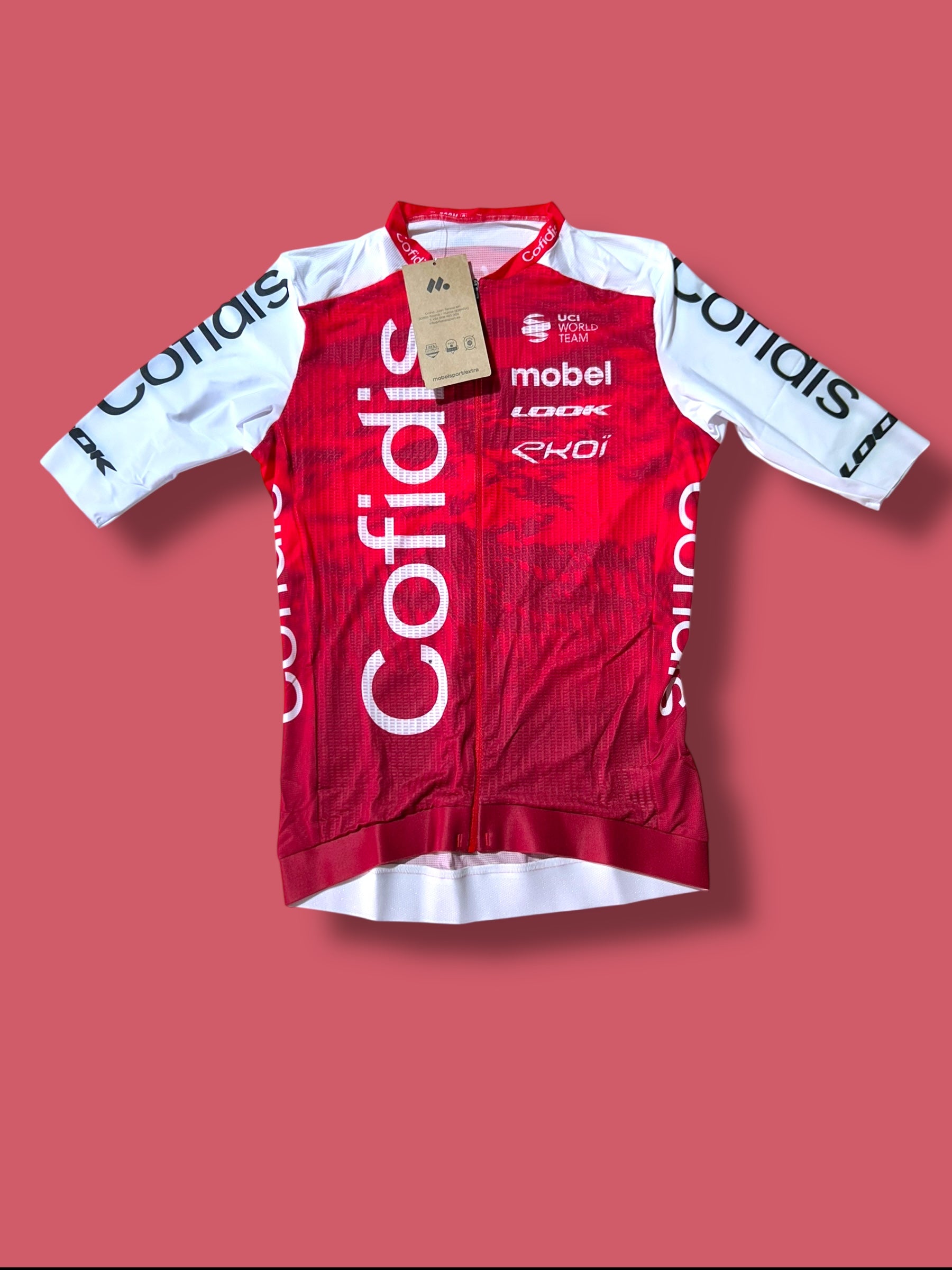 Aero Jersey Sumnmer Lightweight Team Issue Road Racing |  Mobel |  Cofidis| Pro Cycling Kit