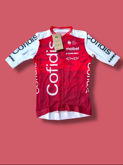 Aero Jersey Sumnmer Lightweight Team Issue Road Racing |  Mobel |  Cofidis| Pro Cycling Kit