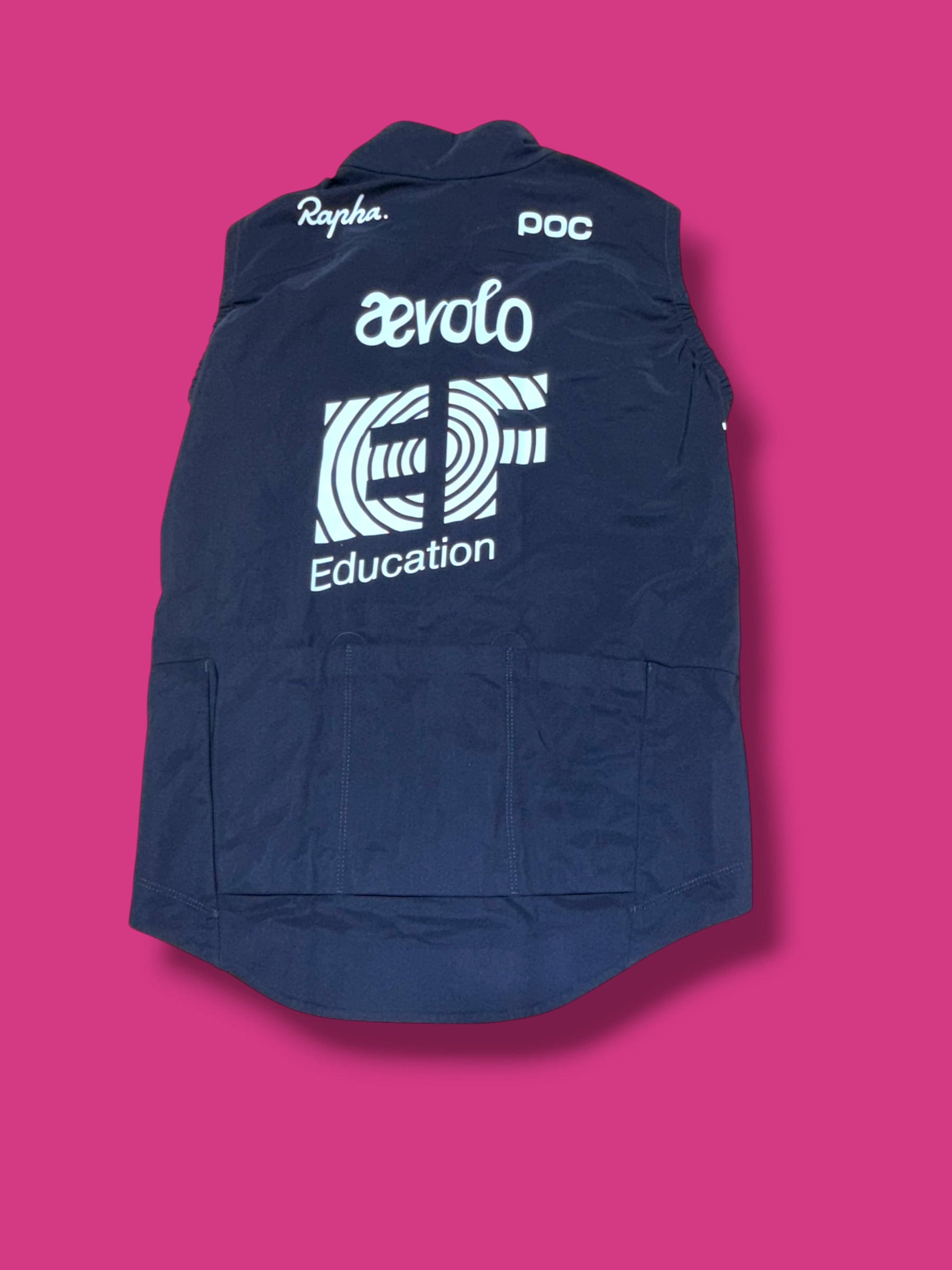 Thermal Gabba Rain Vest with Rear Pockets | EF Education Aevolo | Rapha Men's Pro Kit