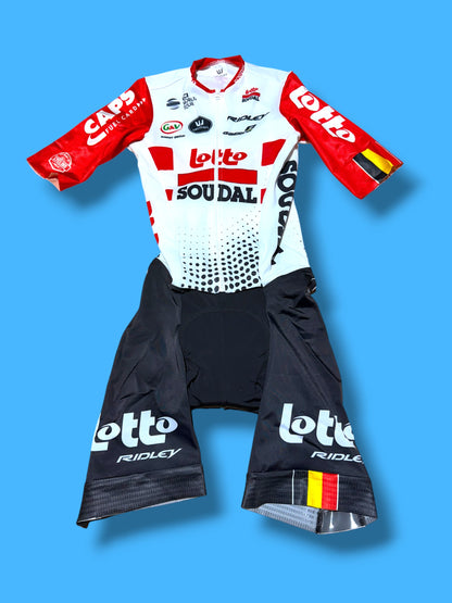 TT Suit Aerosuit Race Suit Caleb Ewan  |Lotto Soudal |Vermarc Pro Cycling Kit