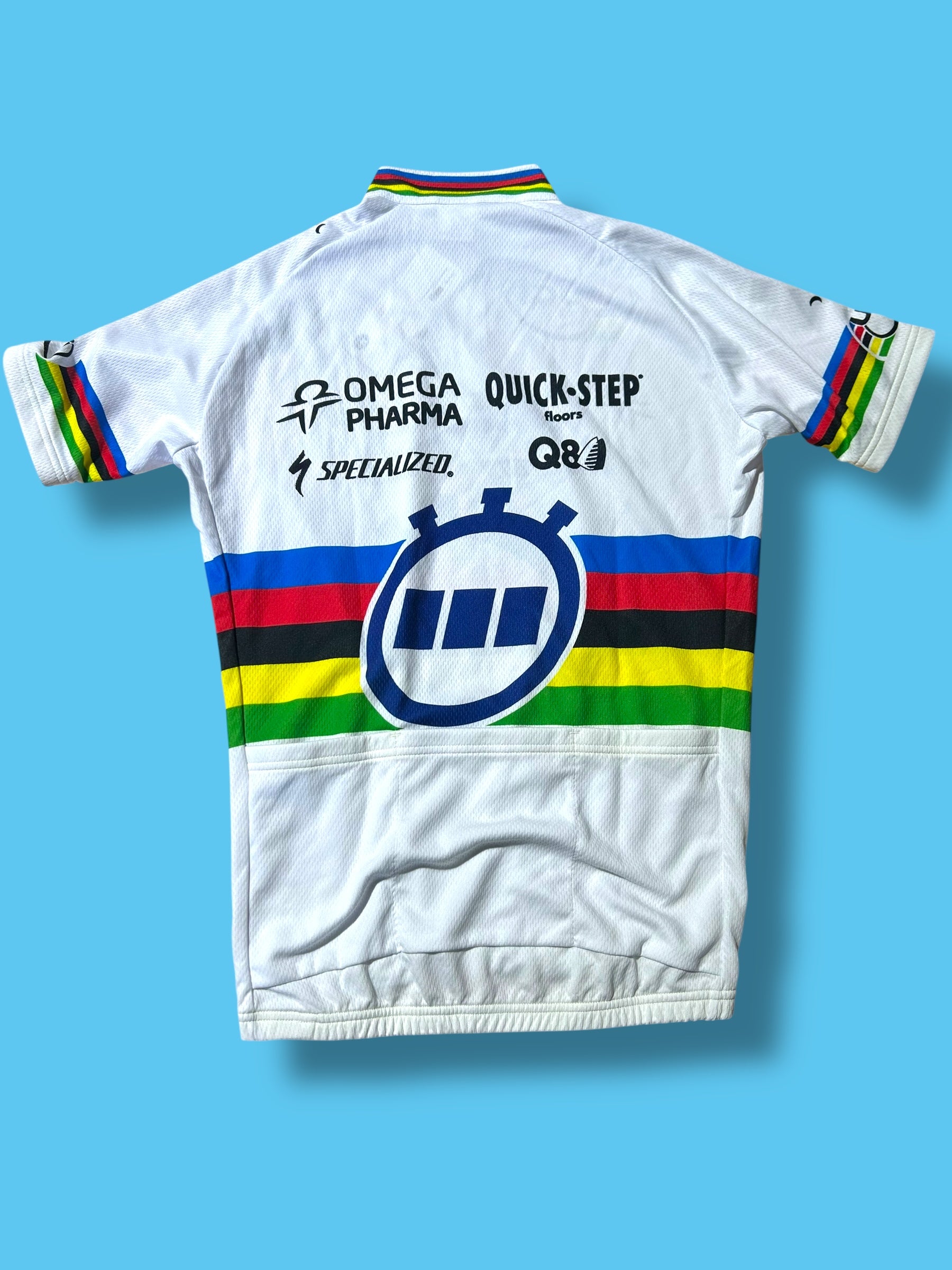 Short Sleeve Jersey Tony Martin World Champion| Vermarc | Quick-Step | Pro Team Cycling Kit