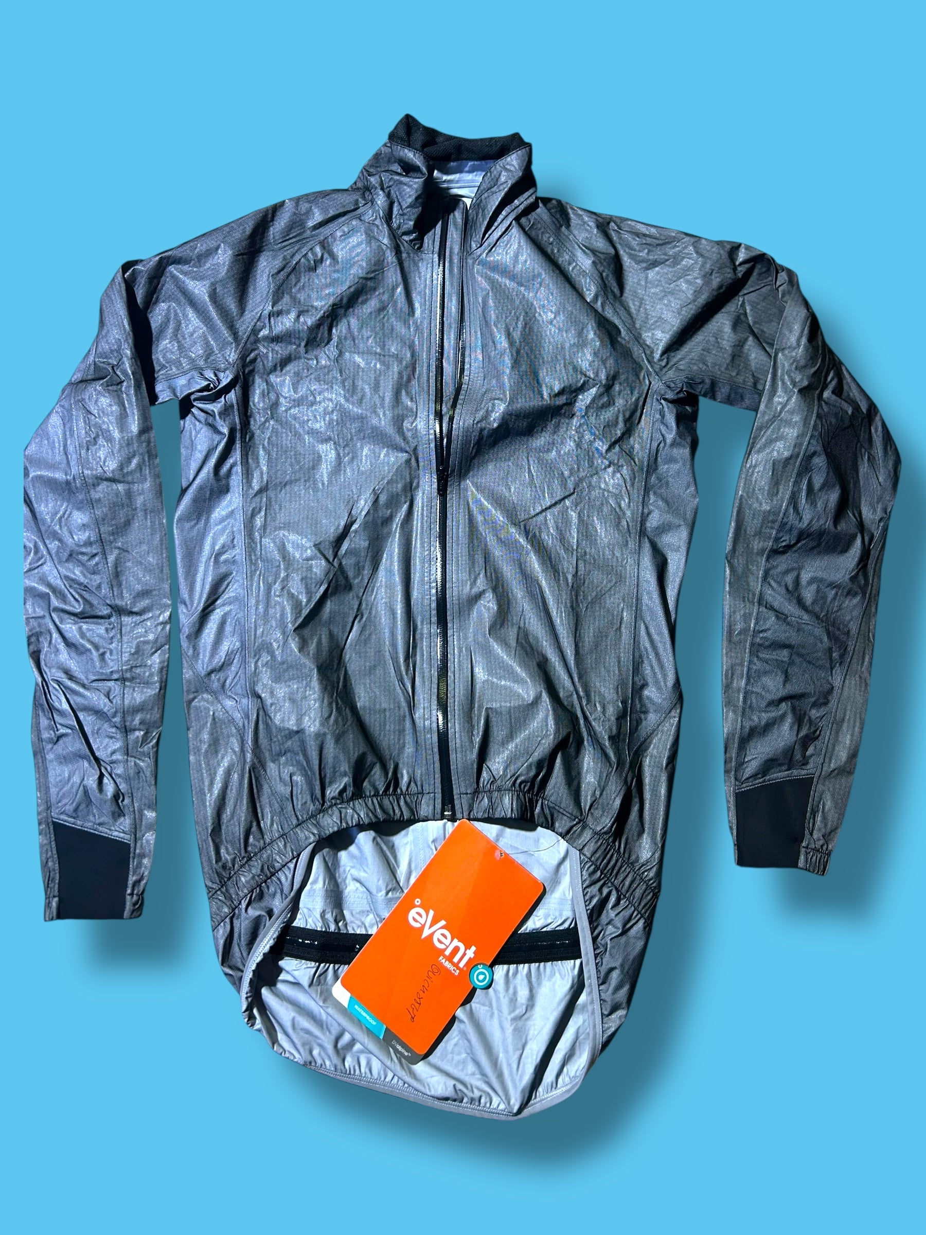 Rain Jacket Packable Lightweight Team Issued |Quick-Step| Pro Cycling Kit