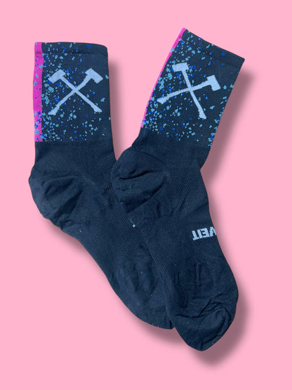 Race Socks Race Rider Issued |Hagens Bermans Ale| Pro Cycling Kit