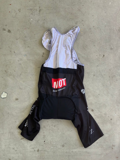 Uno-X | Bioracer Race Bib Shorts | S | Black | Pro-Issued Team Kit