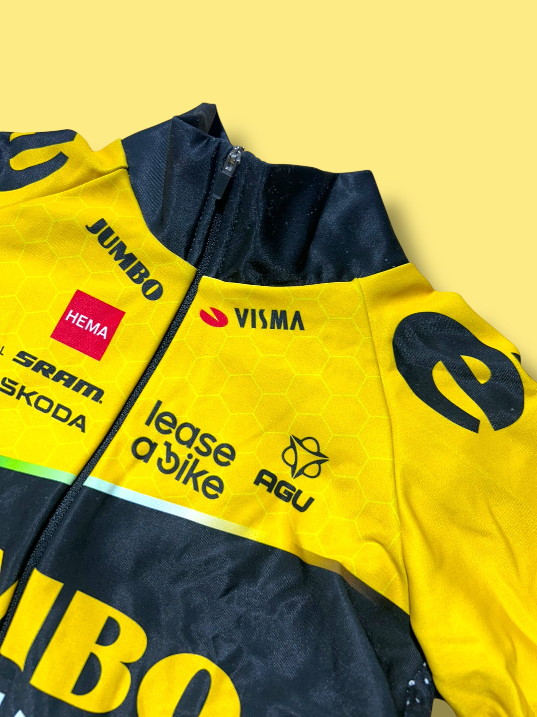 Winter Thermal Jersey Race -  Rider Issued | Jumbo Visma  | Agu | Pro Cycling Kit