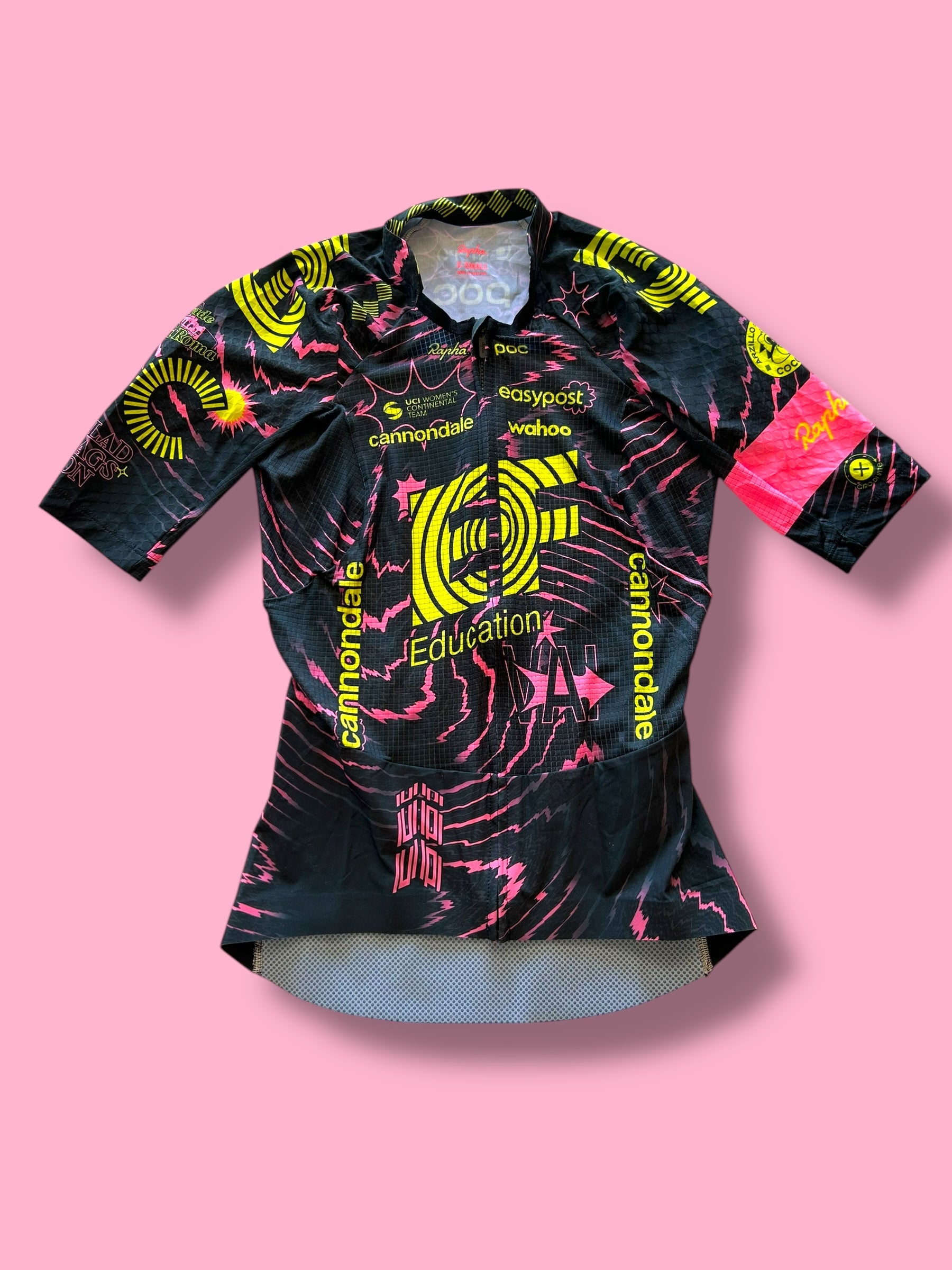 Short Sleeve Jersey Womens -  Flyweight Summer Aero | Rapha Pro Team FLAERO |  EF Education First  | Pro Cycling Kit