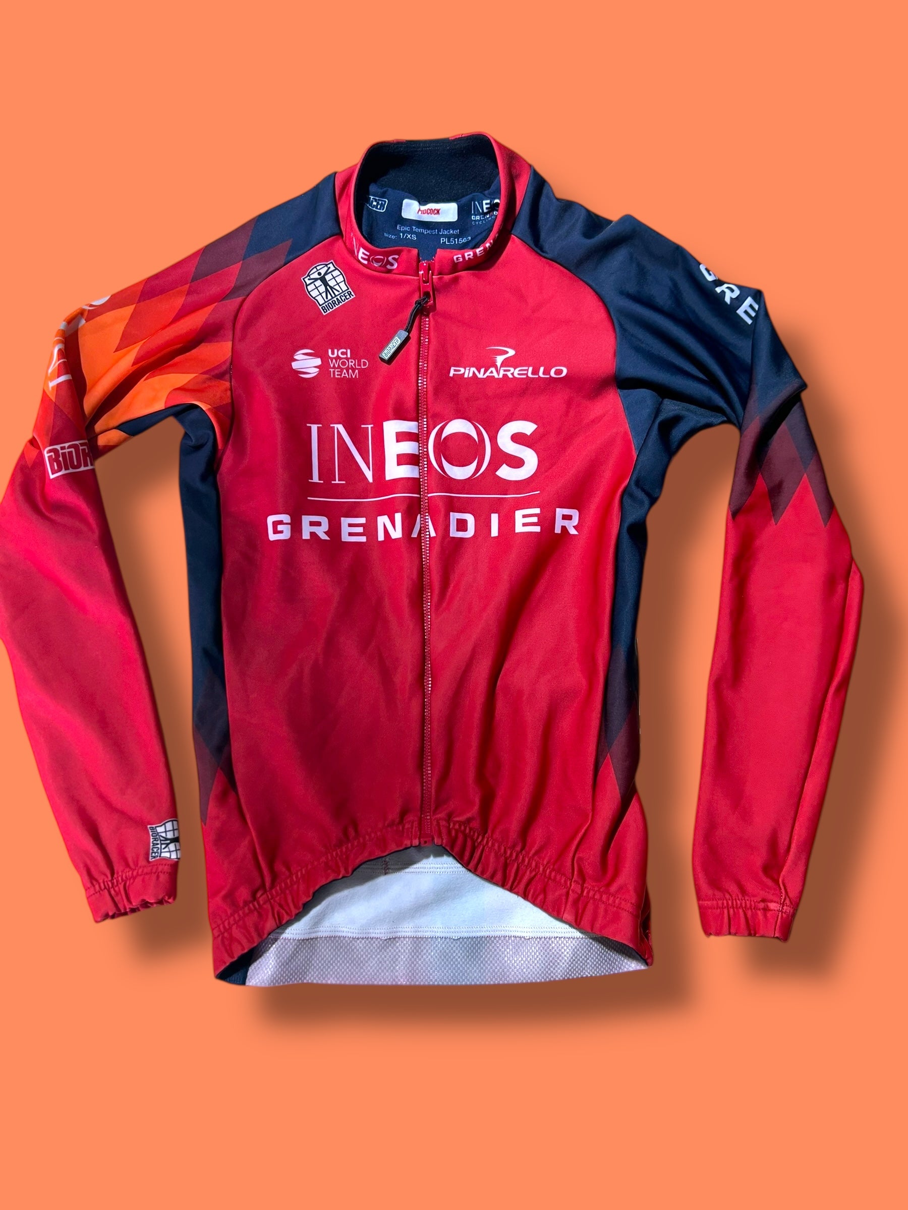 Winter Thermal Jersey  Pidcock  |Ineos Grenadiers| Pro Cycling Kit
