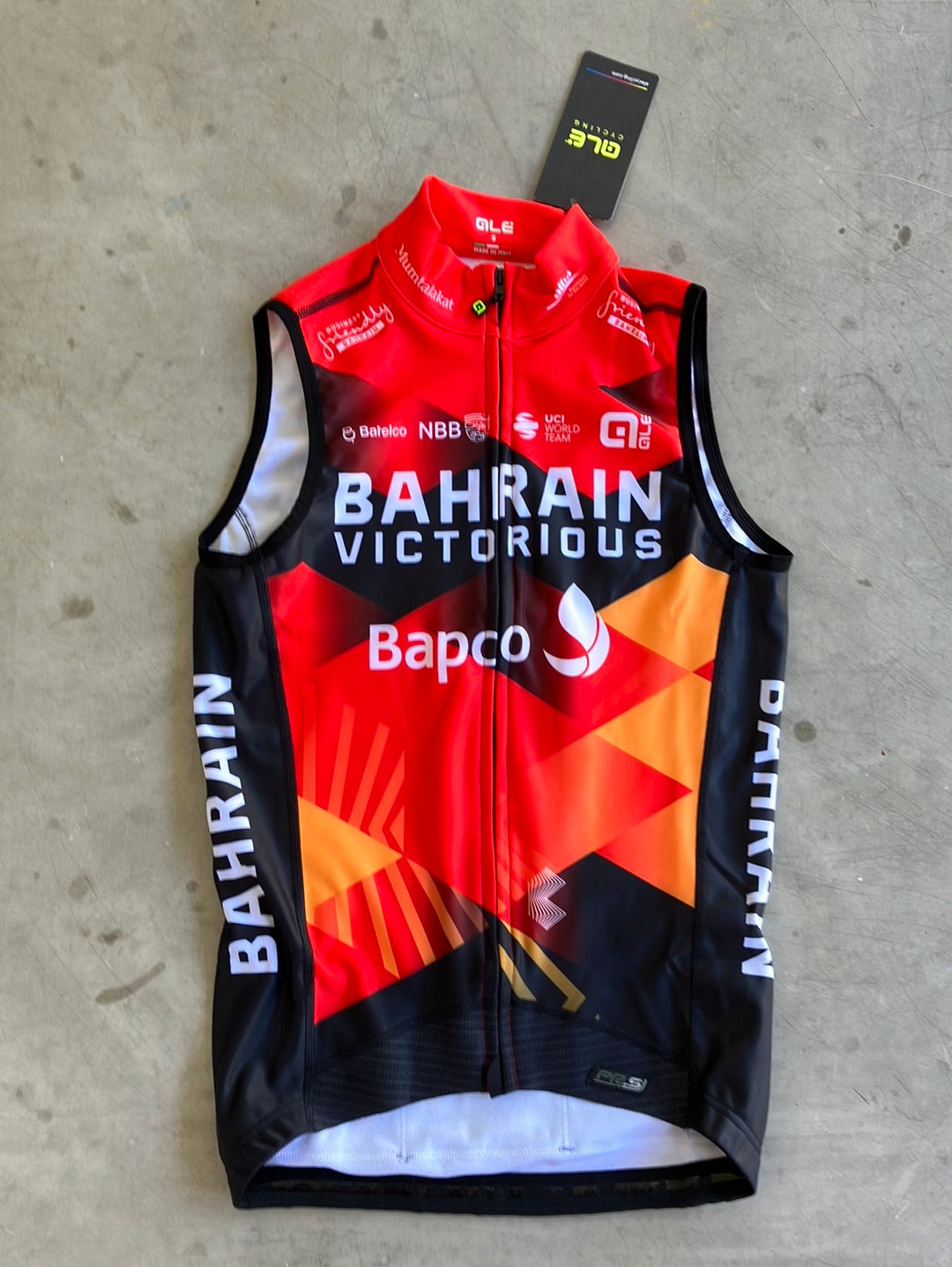 Thermal Vest Winter Gilet | Ale | Bahrain Victorious | Pro Cycling Kit