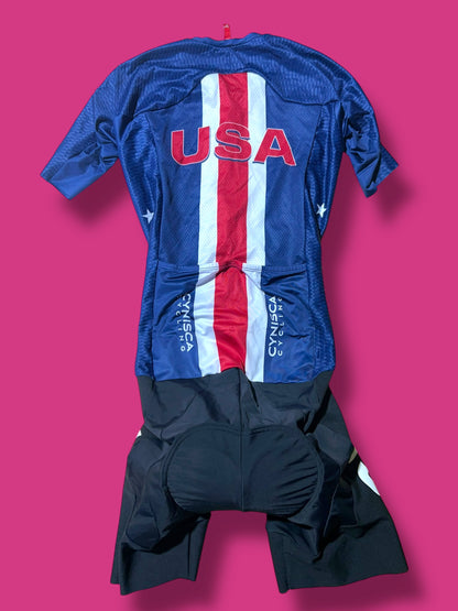 Aerosuit Roadsuit Road Racing | Team USA  | Cuore  | Pro Cycling Kit