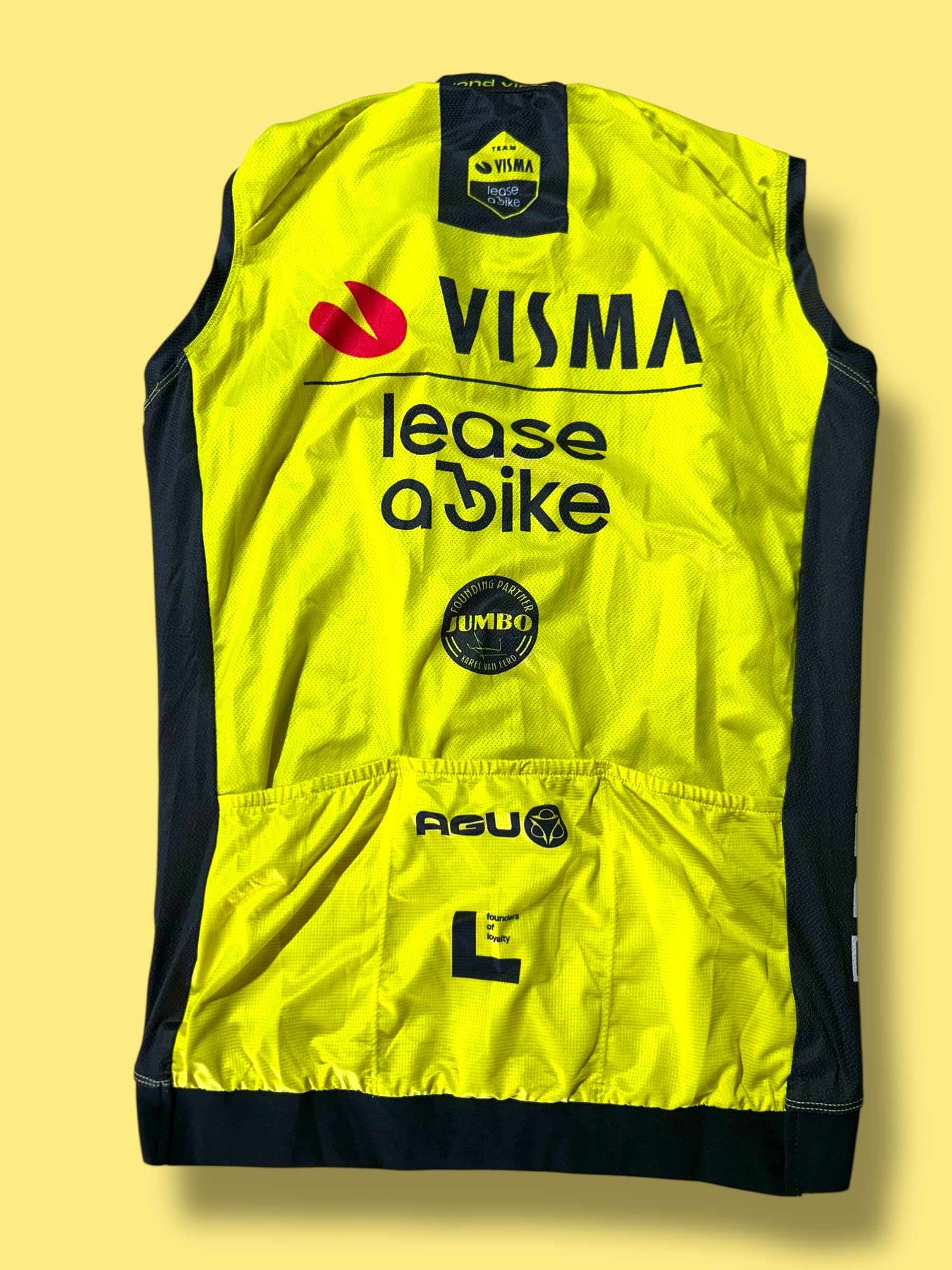 Vest Gilet Race -  Rider Issued | Jumbo Visma  | Agu | Pro Cycling Kit