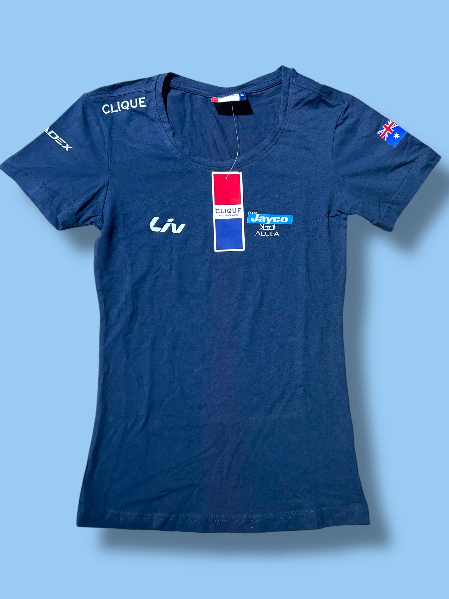 Casual T-Shirt | Liv Jayco Alula  | Pro Cycling Kit