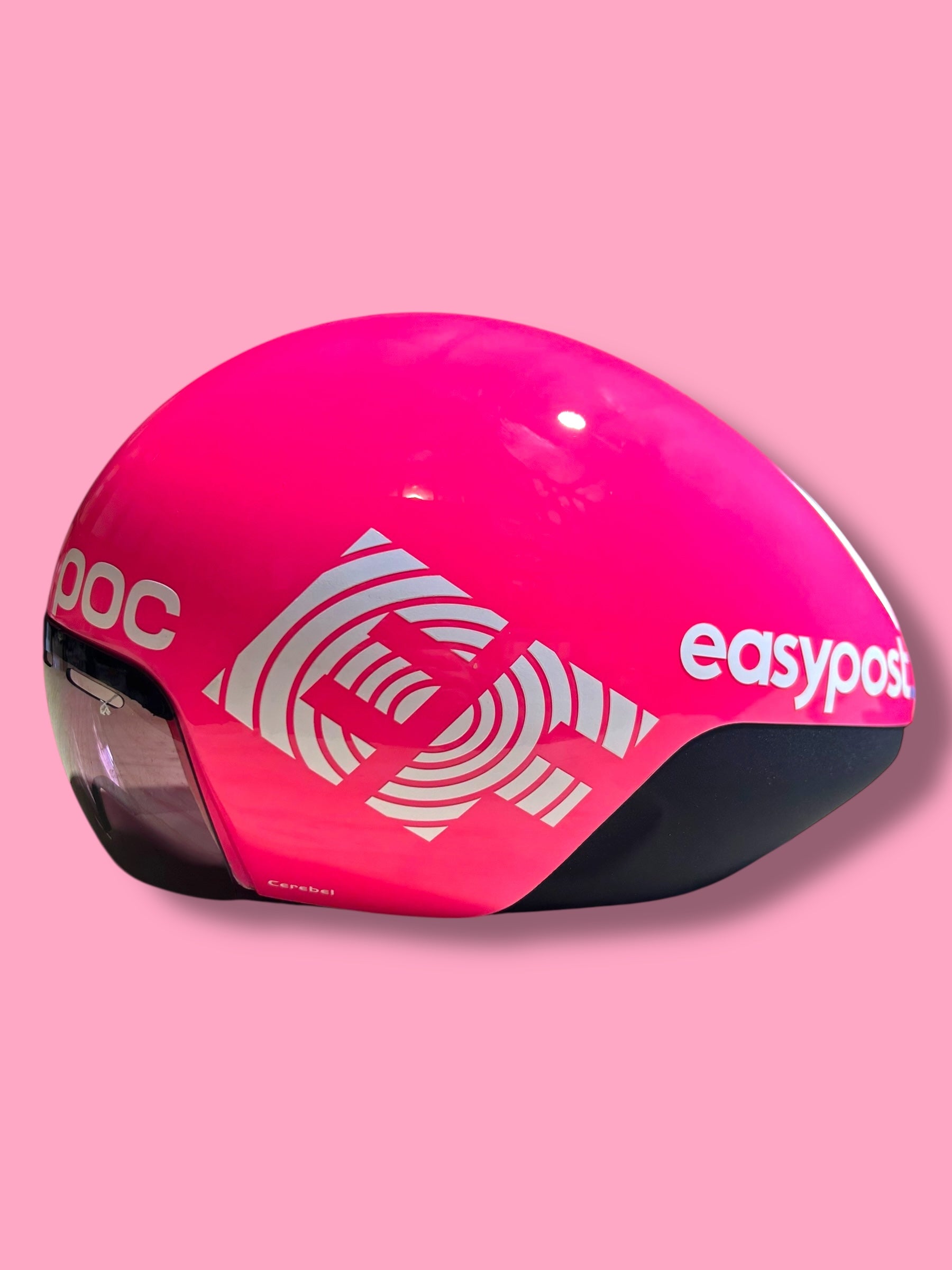 POC Cerebel Helmet TT Triathlon Racing Cannondale |  EF Education First  | Pro Cycling Kit