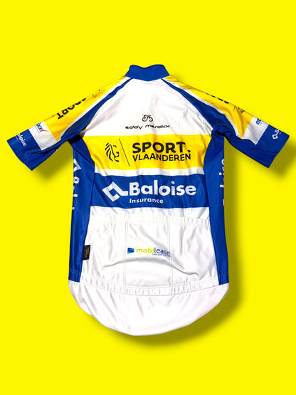 Short Sleeve Thermal Gabba Rain Jersey Winter|Flanders Baloise|Vermarc Pro Cycling Kit
