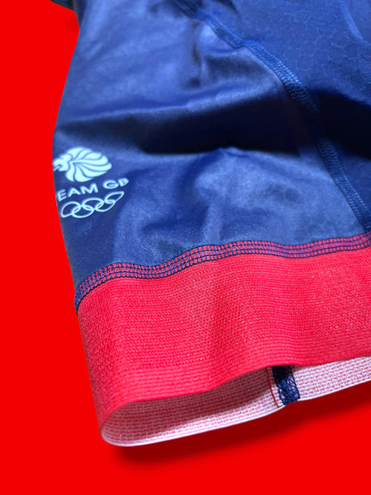 Racesuit Skinsuit Pockets |Team Great Britain GB |Addidas  Pro Cycling Kit
