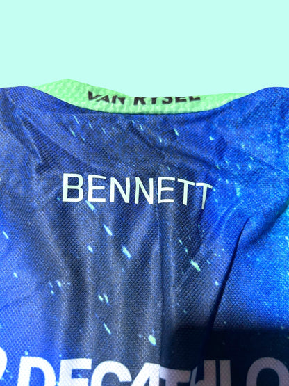Roadsuit SAM BENNETT Summer Aerosuit Racing Body Domina  | Decathlon AG2R La Mondiale  | Rosti | Pro Cycling Kit