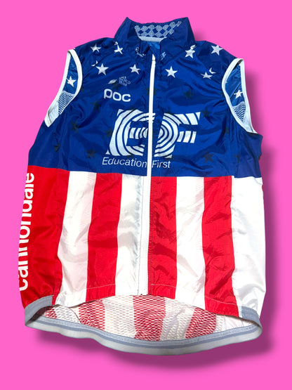 National Champion USA Wind Vest Lightweight | EF Education First | Rapha Men's Pro Kit