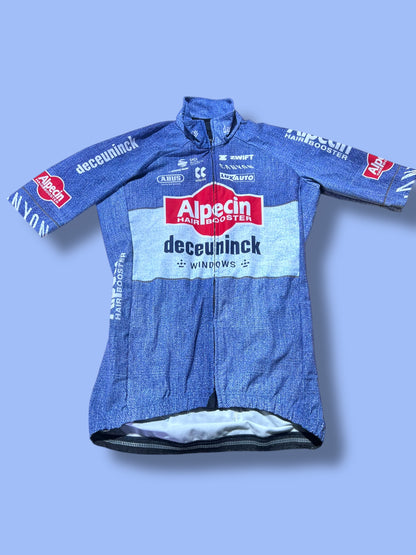 Winter Short Sleeve  Gabba Jersey Thermal Windproof Waterproof  | Alpecin Deceuninck Kalas| Pro Cycling Kit