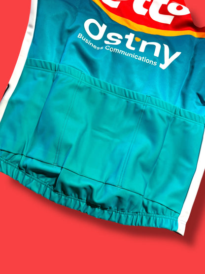 Thermal  Winter Jacket Windproof Team Rider Issued |Lotto DSTNY Vermarc| Pro Cycling Kit