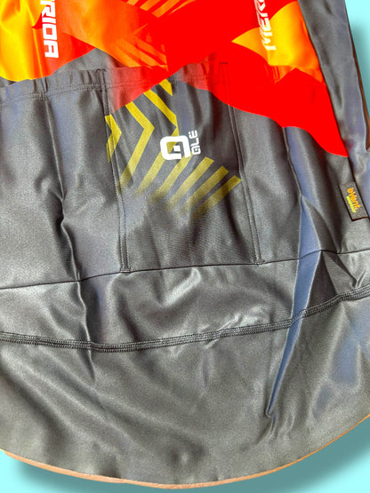 Long Sleeve Jacket Gabba Windproof  Thermal Winter | Ale |Bahrain Victorious| Pro Cycling Kit