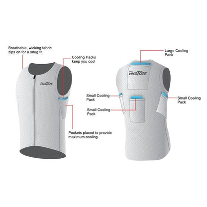 Cooling base Layer With Pockets| G-Sport Pro Cycling Kit