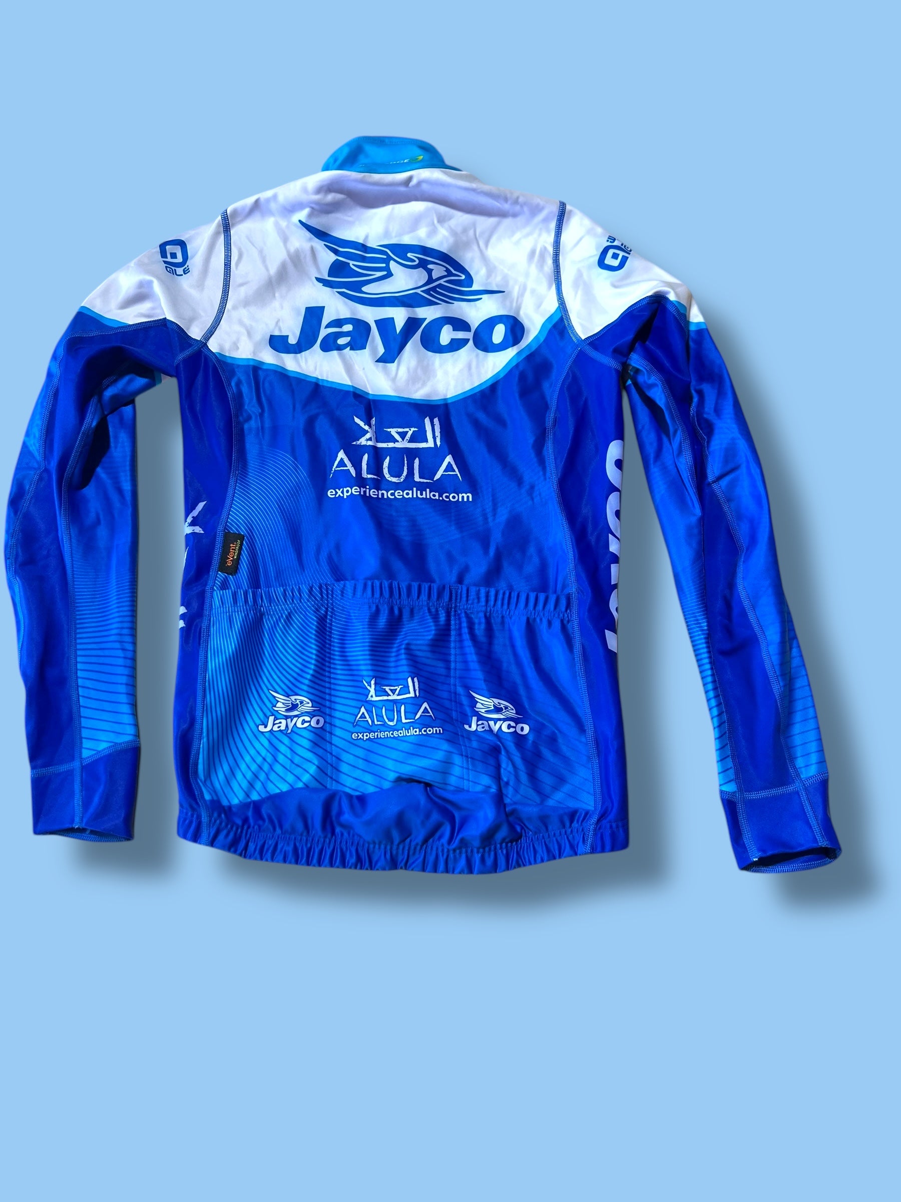 Long Sleeve Jacket Gabba Windproof  Thermal Winter | Ale |Jayco Alula| Pro Cycling Kit