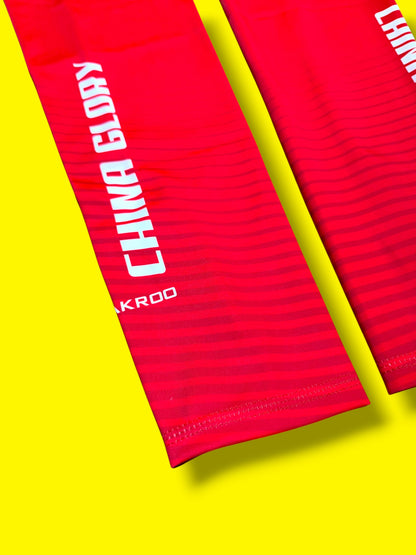 Leg Warmers Winter Packable Jackroo |  China Glory| Pro Cycling Kit