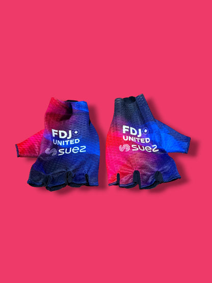 Padded Race Mitts Gloves|FDJ Suez |Gobik Pro Cycling Kit