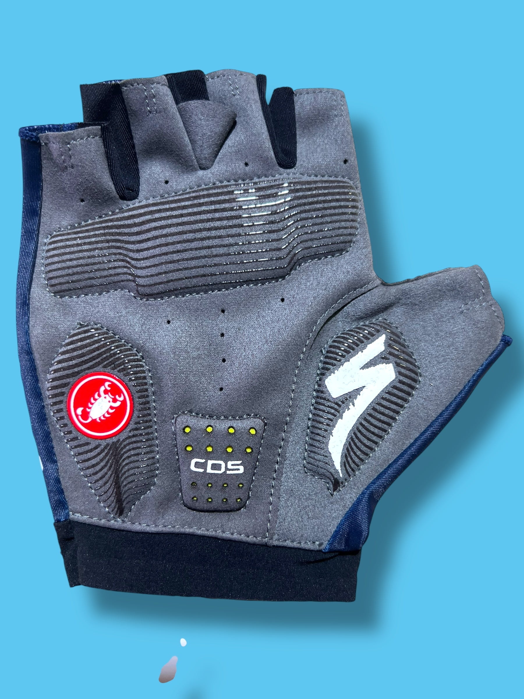 Competitzione 2 Gloves Race Mitts Padded   | Castelli |  Soudal Quick-Step| Pro Cycling Kit
