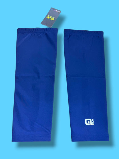 Blue Knee Warmers | Bahrain Victorious | Alé Pro Cycling Kit