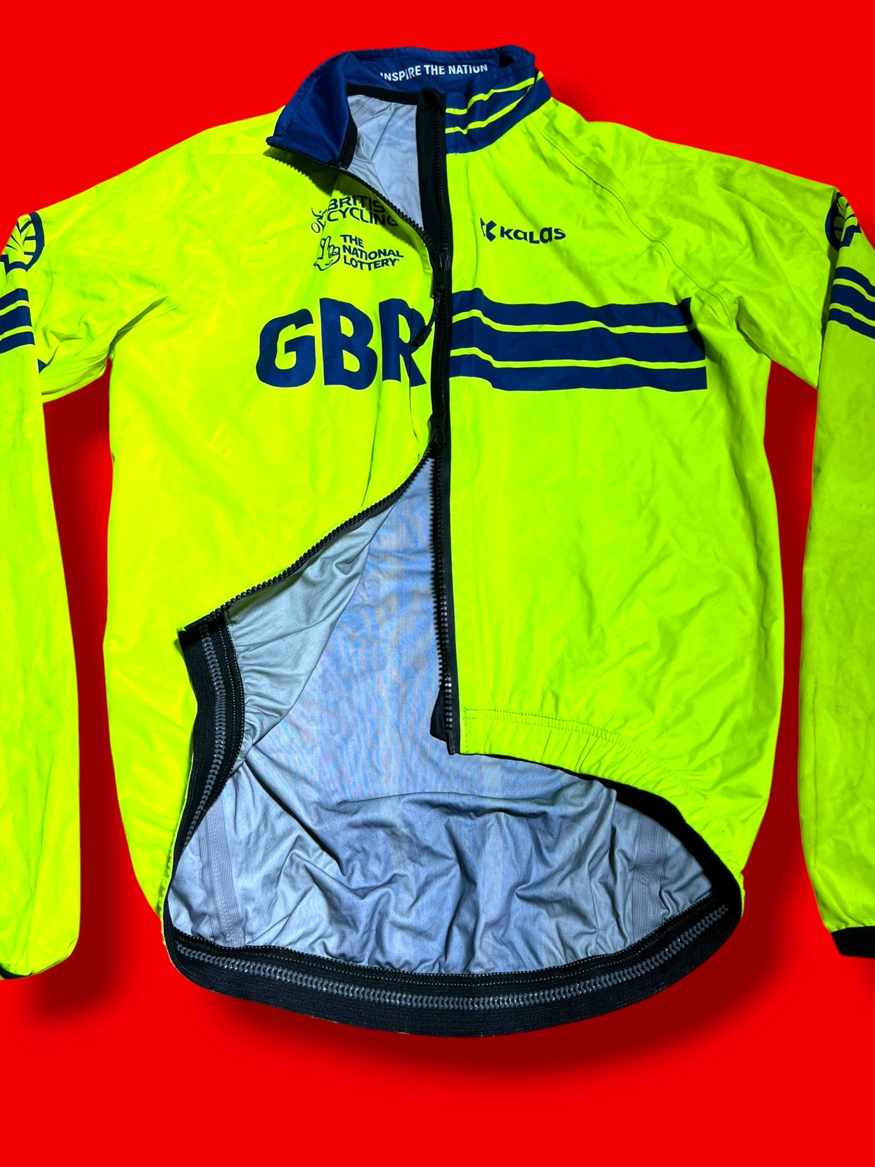 Rain Jacket |Team Great Britain GB |Adidas Pro Cycling Kit