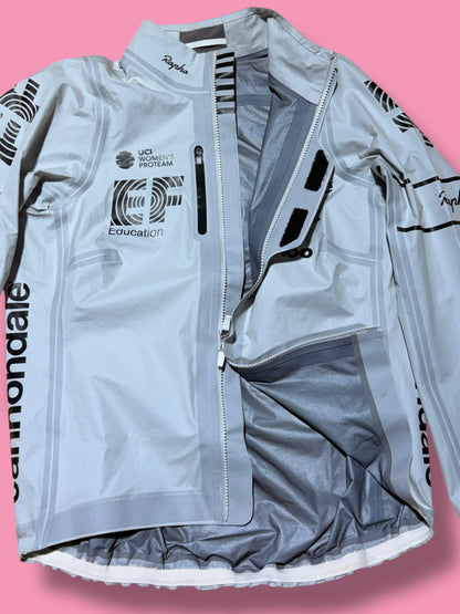Womens Pro Team Lightweight Goretex Rain Jacket Giro Switchout  |Rapha |EF Education First|Cycling