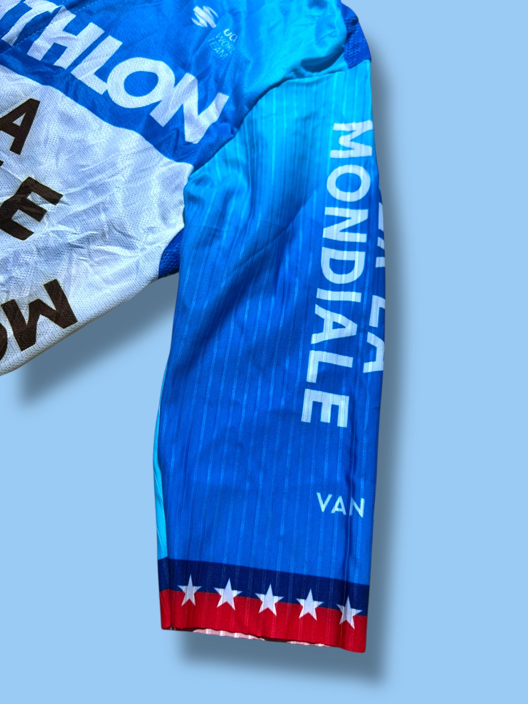 Aero Jersey WARBASSE USA Short Sleeve Racing Maillot   | Decathlon AG2R La Mondiale  | Rosti | Pro Cycling Kit