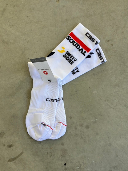 Race Socks | Castelli | Soudal Quick-Step | Pro Team Cycling Kit