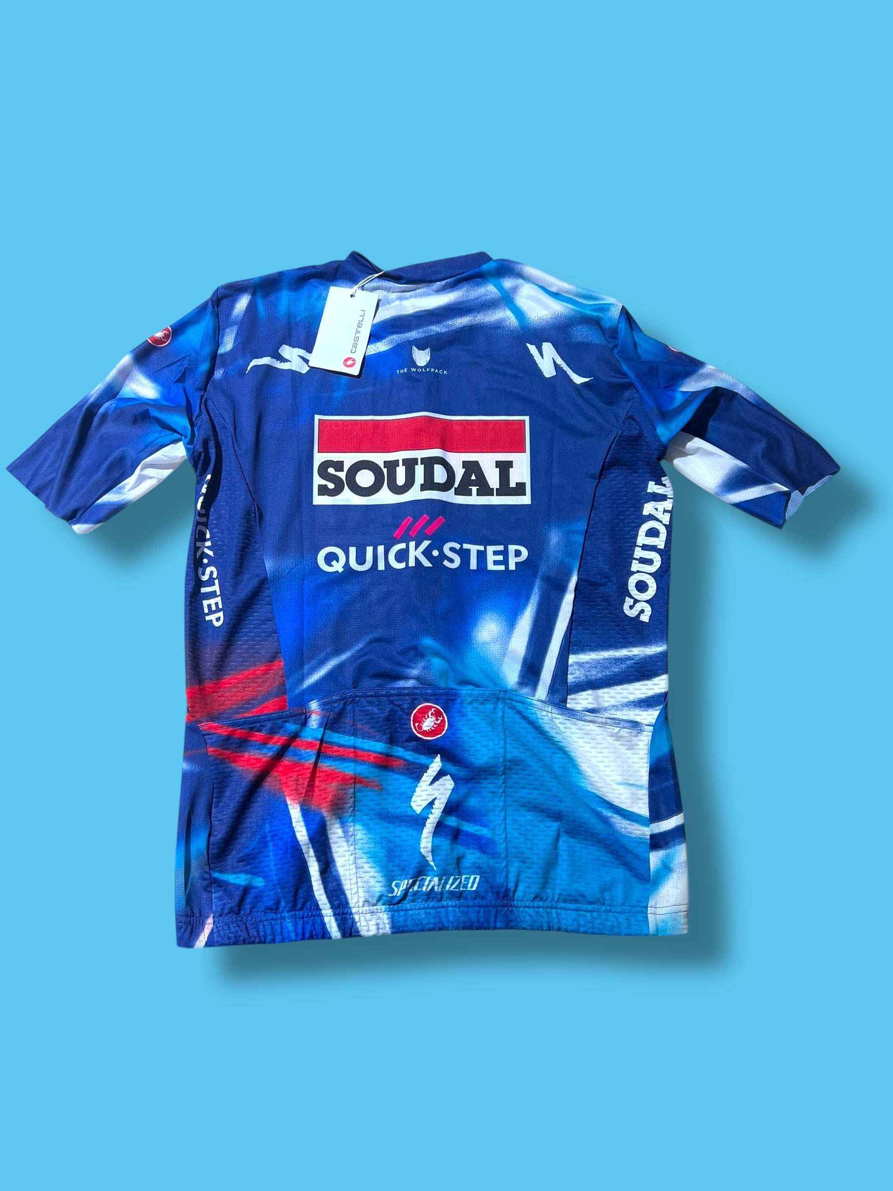 Aero Jersey Competizione Race Lightweight Fast!  | Castelli |  Soudal Quick-Step| Pro Cycling Kit