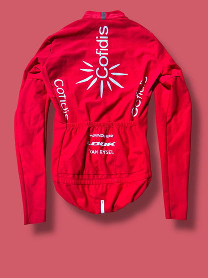 Windproof Gabba Jersey Jacket Thermal Winter WIndstopper|  Mobel |  Cofidis| Pro Cycling Kit