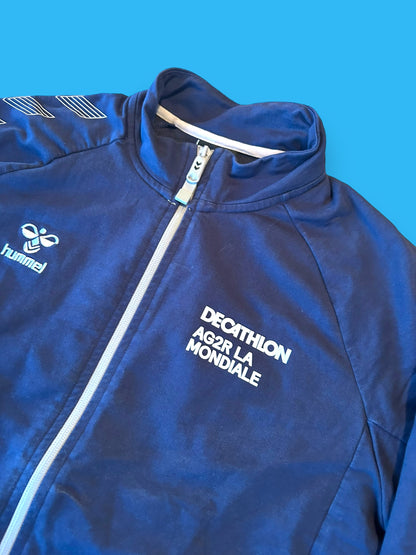 Sweatshirt Pullover Long Sleeve Zip Top | Rosti | AG2R | Pro Cycling Kit