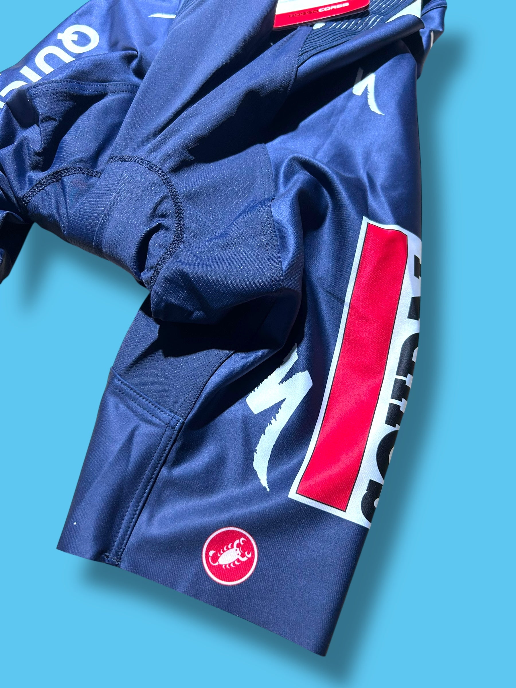Free Aero RC Bib Shorts Bibs Aero Fast Race | Castelli |  Soudal Quick-Step| Pro Cycling Kit