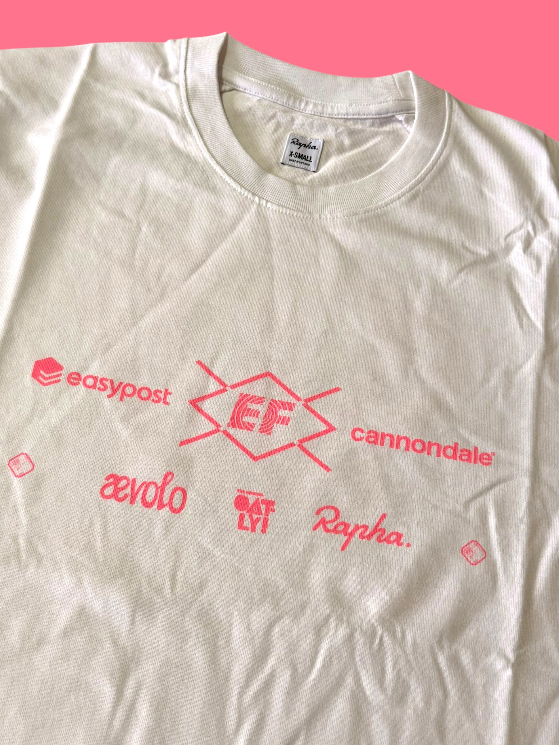 Team Issued Long Sleeve T shirt Unique Rider Issue Only  |Rapha |EF Education First|Cycling