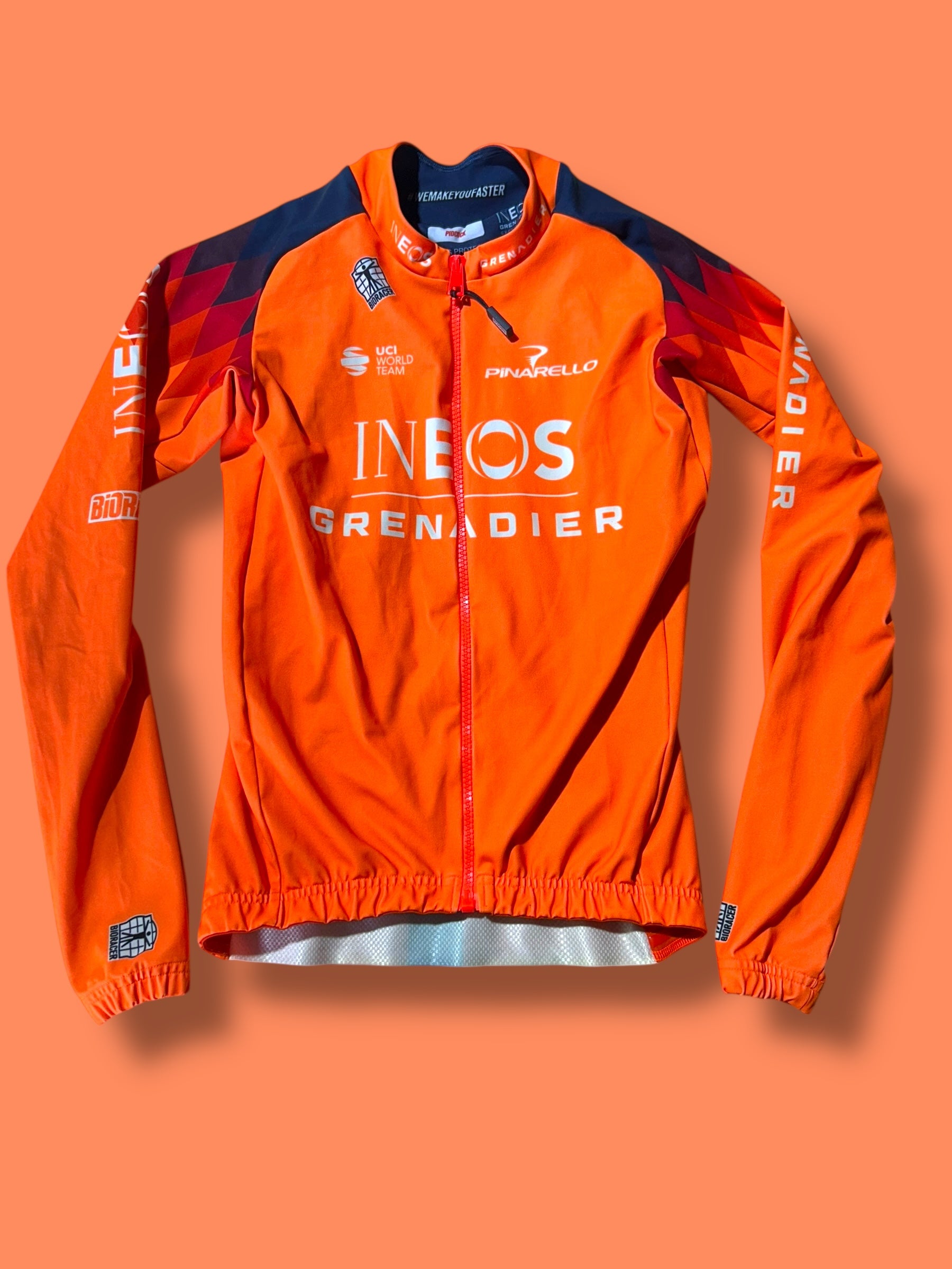 Thermal Jersey Gabba Winter  Pidcock  |Ineos Grenadiers| Pro Cycling Kit